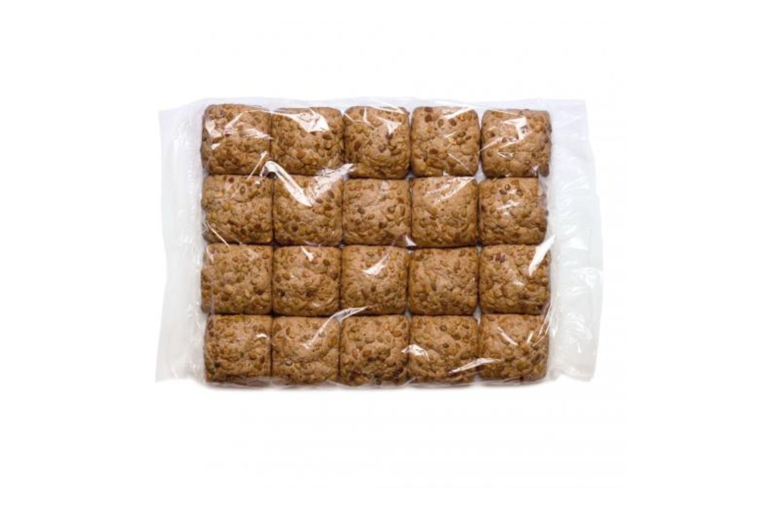 Vrečkaged bread product