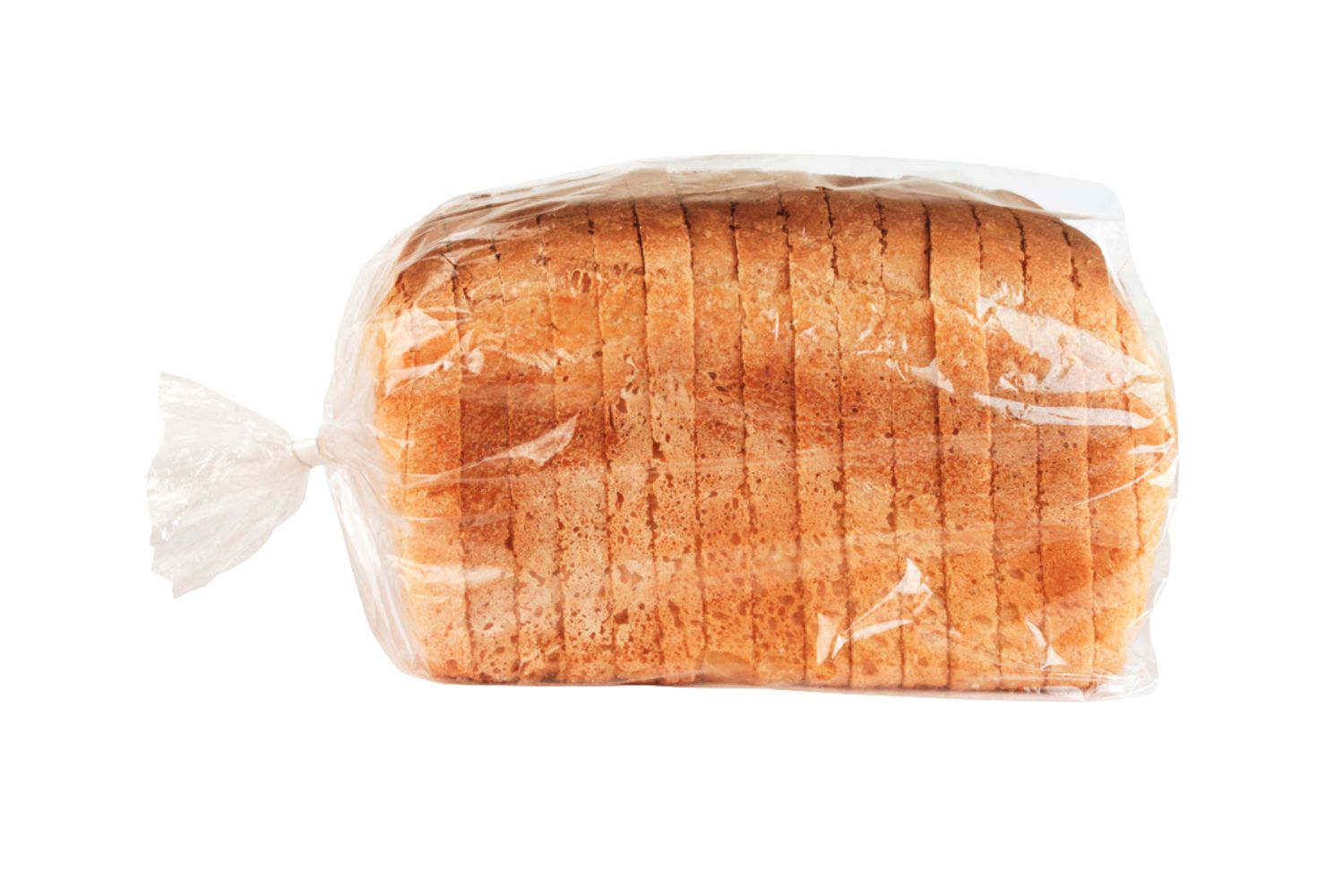 Vrečkaged bread product